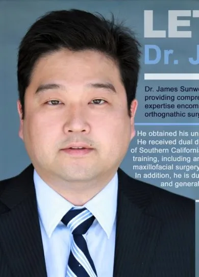 Magazine portrait of Dr. James Sunwoo